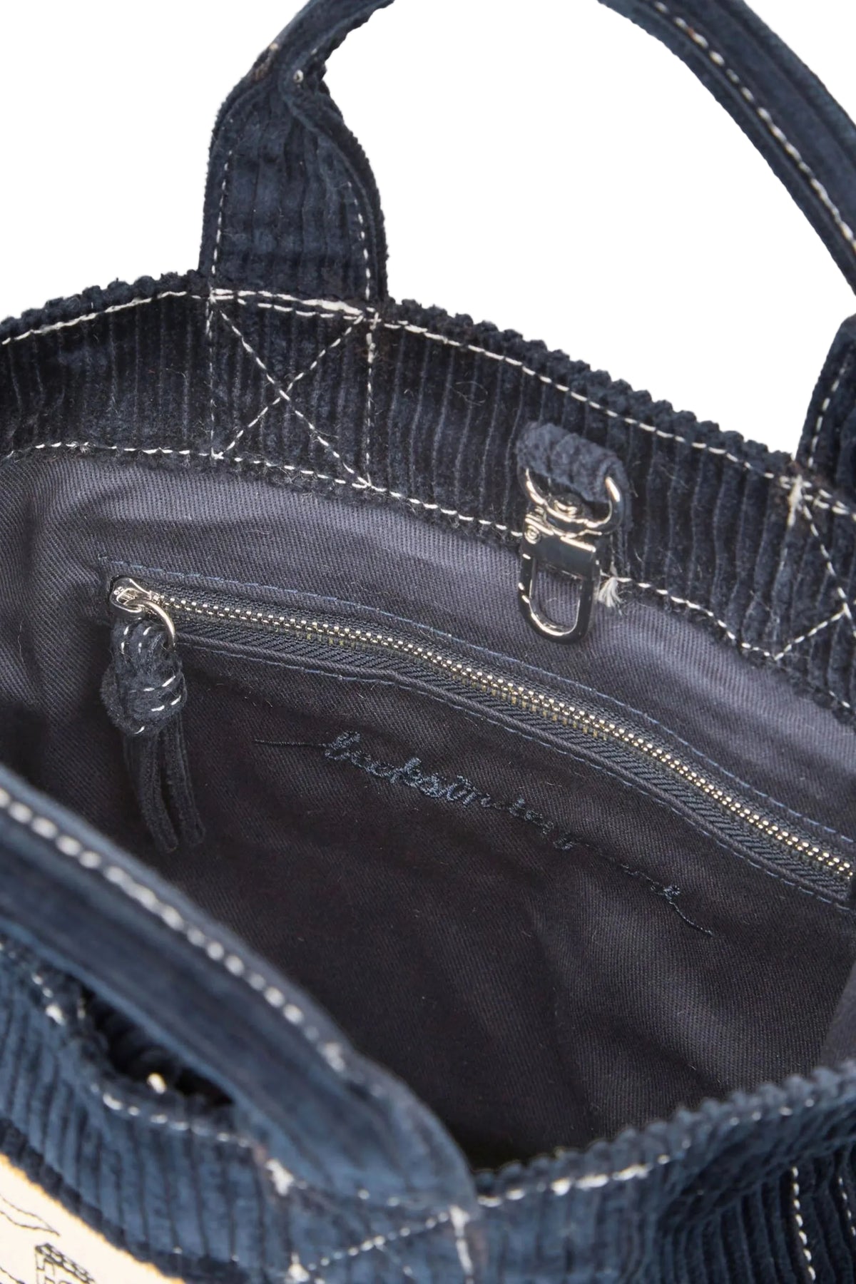 Corduroy Gene Bag - Navy Blue