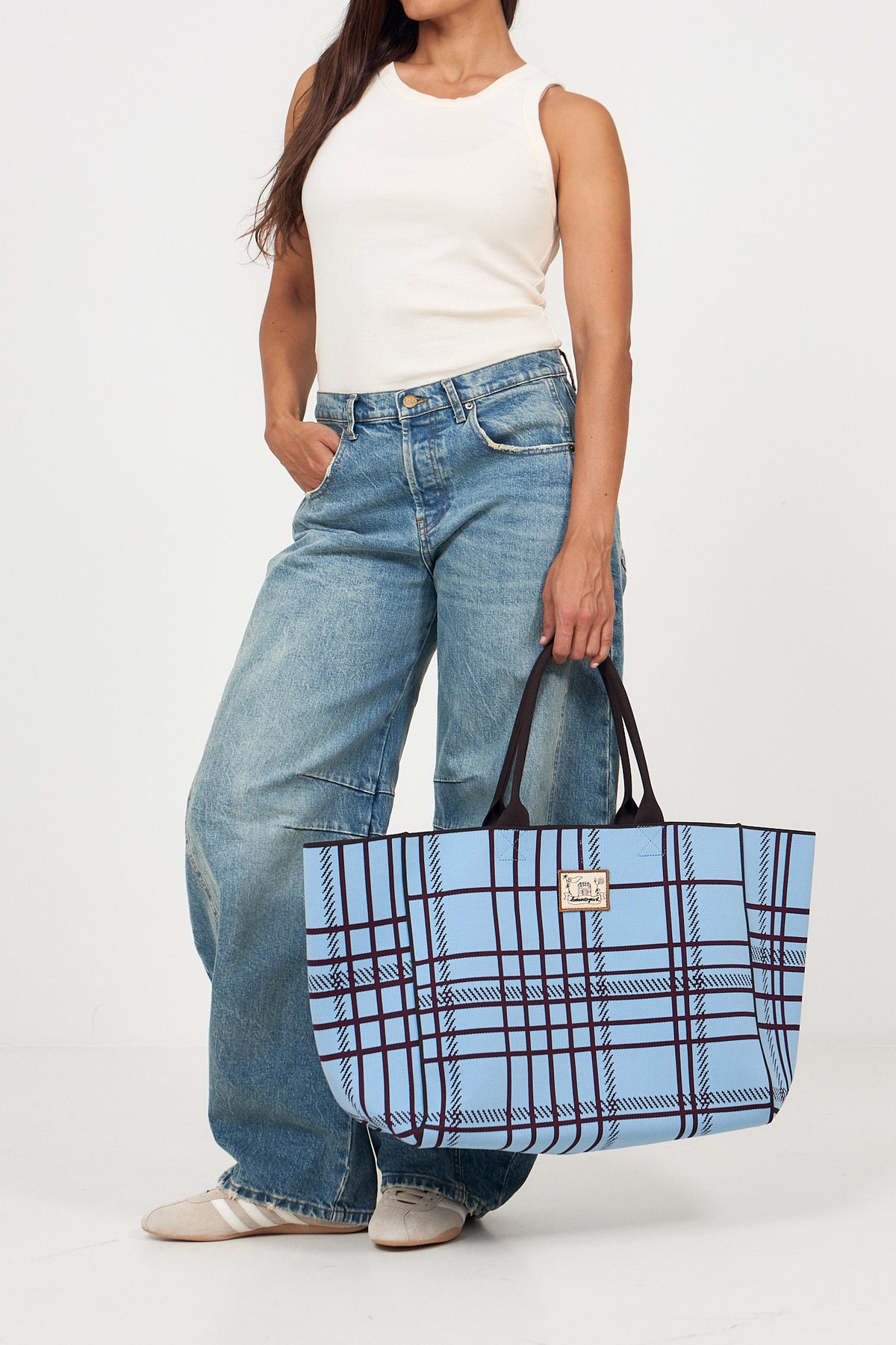 Grid Josie Bag - Skyway Blue