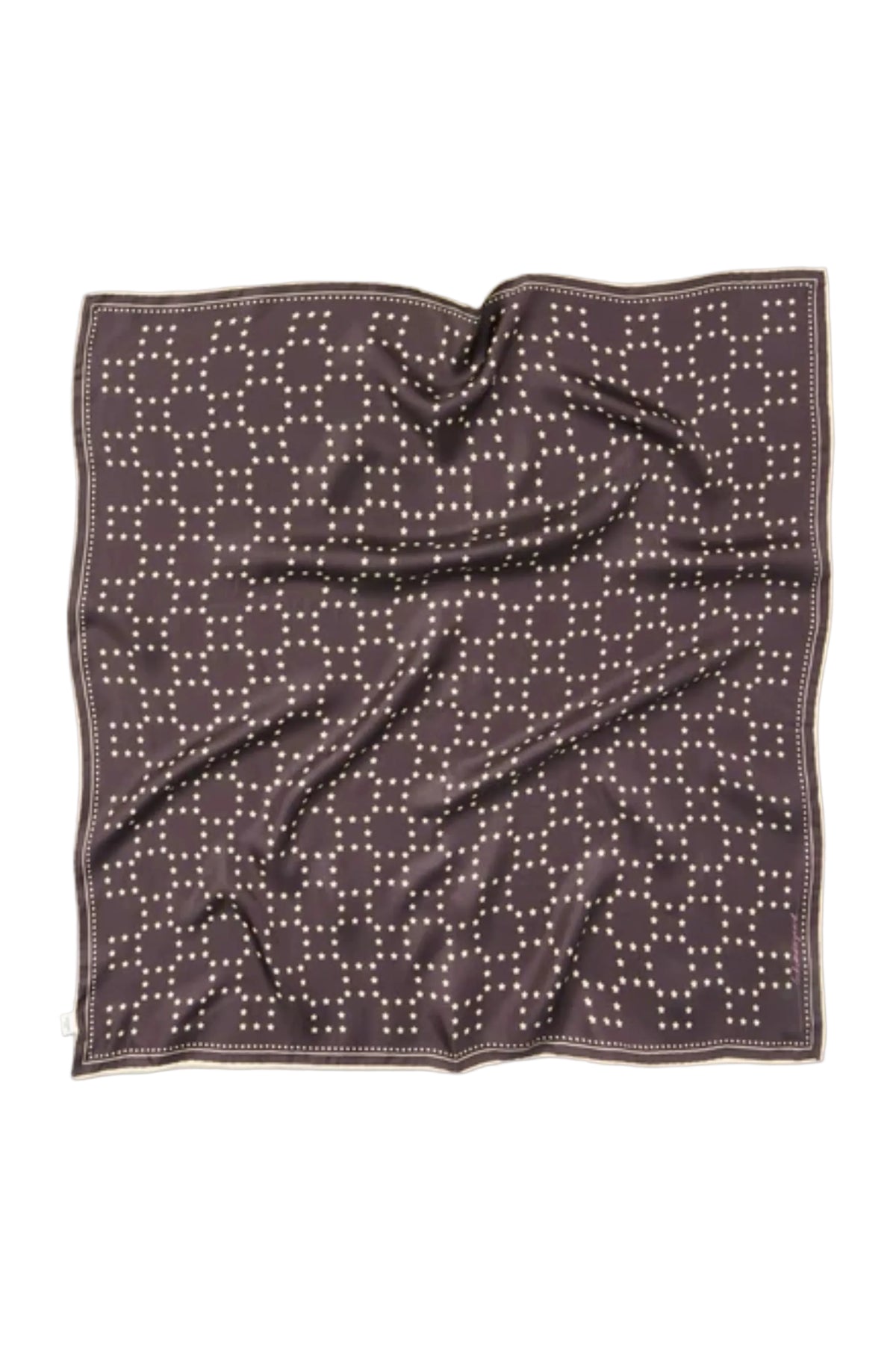 Starlie Grid Sia Scarf - Chocolate Torte