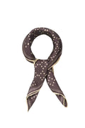 Starlie Grid Sia Scarf - Chocolate Torte