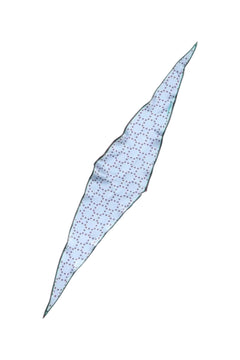 Starlia Grid Diamond Scarf - Skyway Blue
