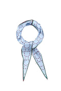 Starlia Grid Diamond Scarf - Skyway Blue