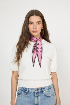 Elyris Diamond Scarf - Cashmere Rose