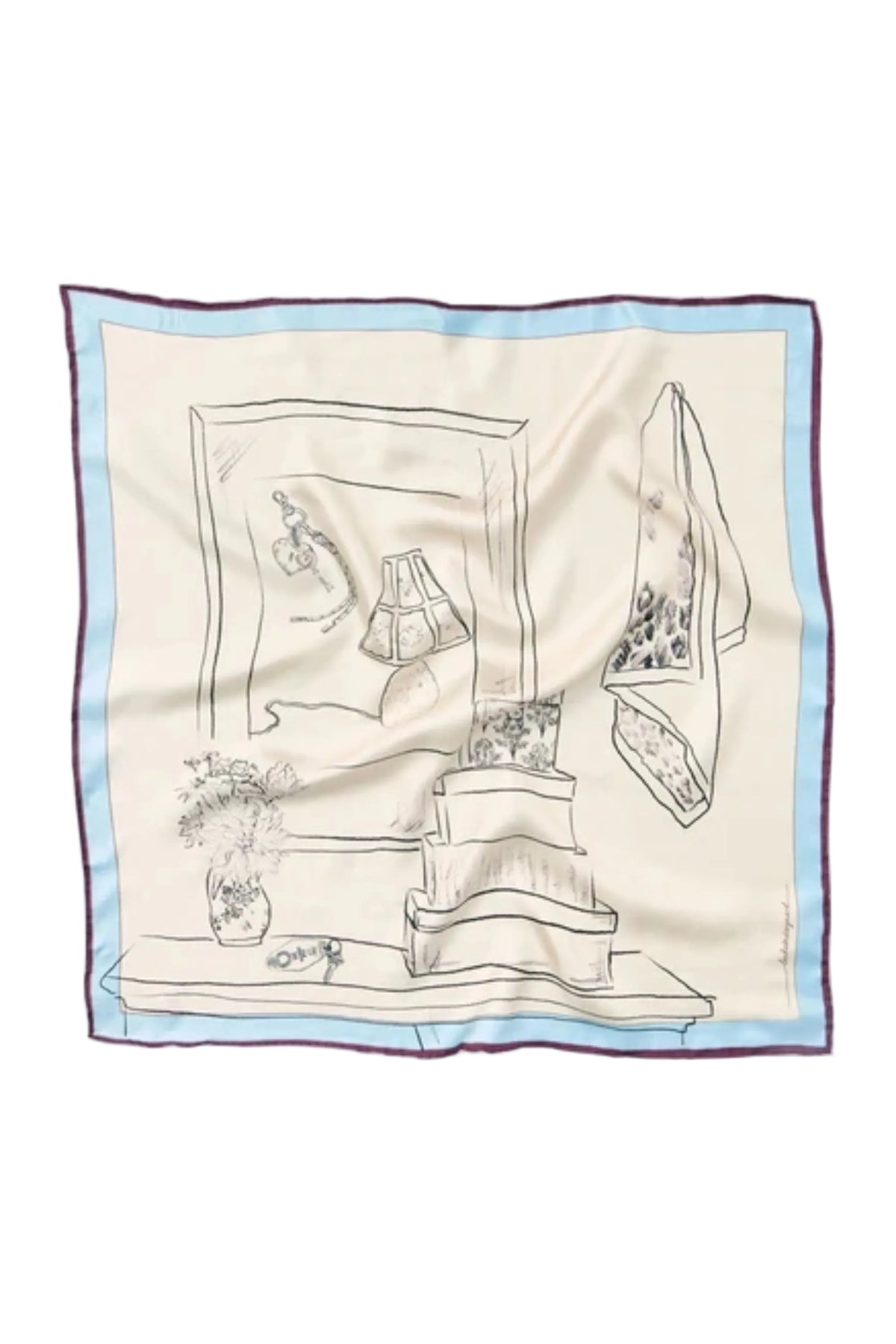 Skestoria Sia Scarf - Skyway Blue