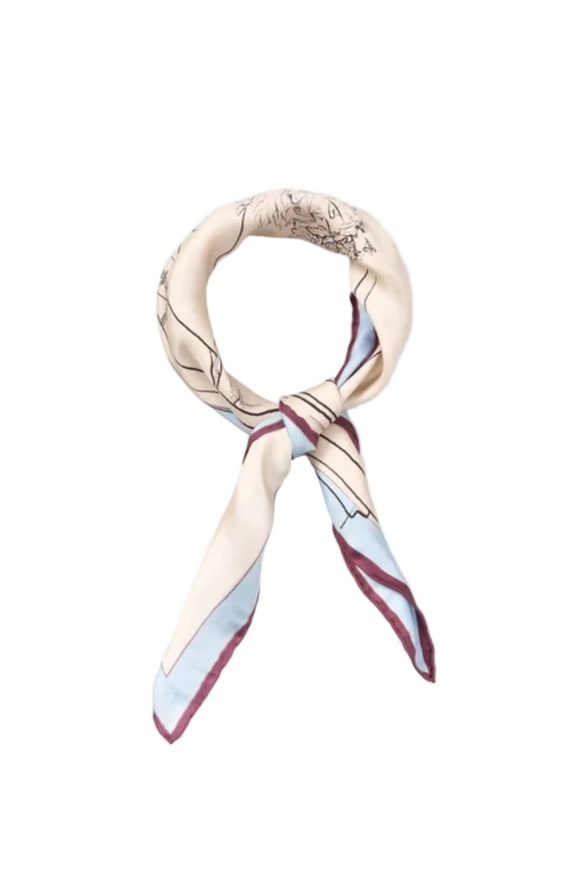 Skestoria Sia Scarf - Skyway Blue