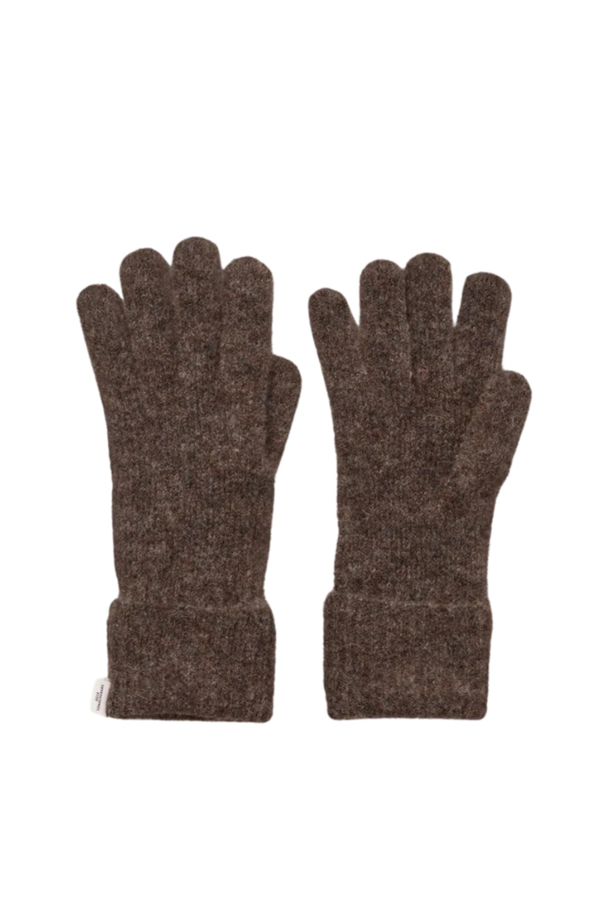 Alpaca-Wool Glove - Hot Fudge Brown