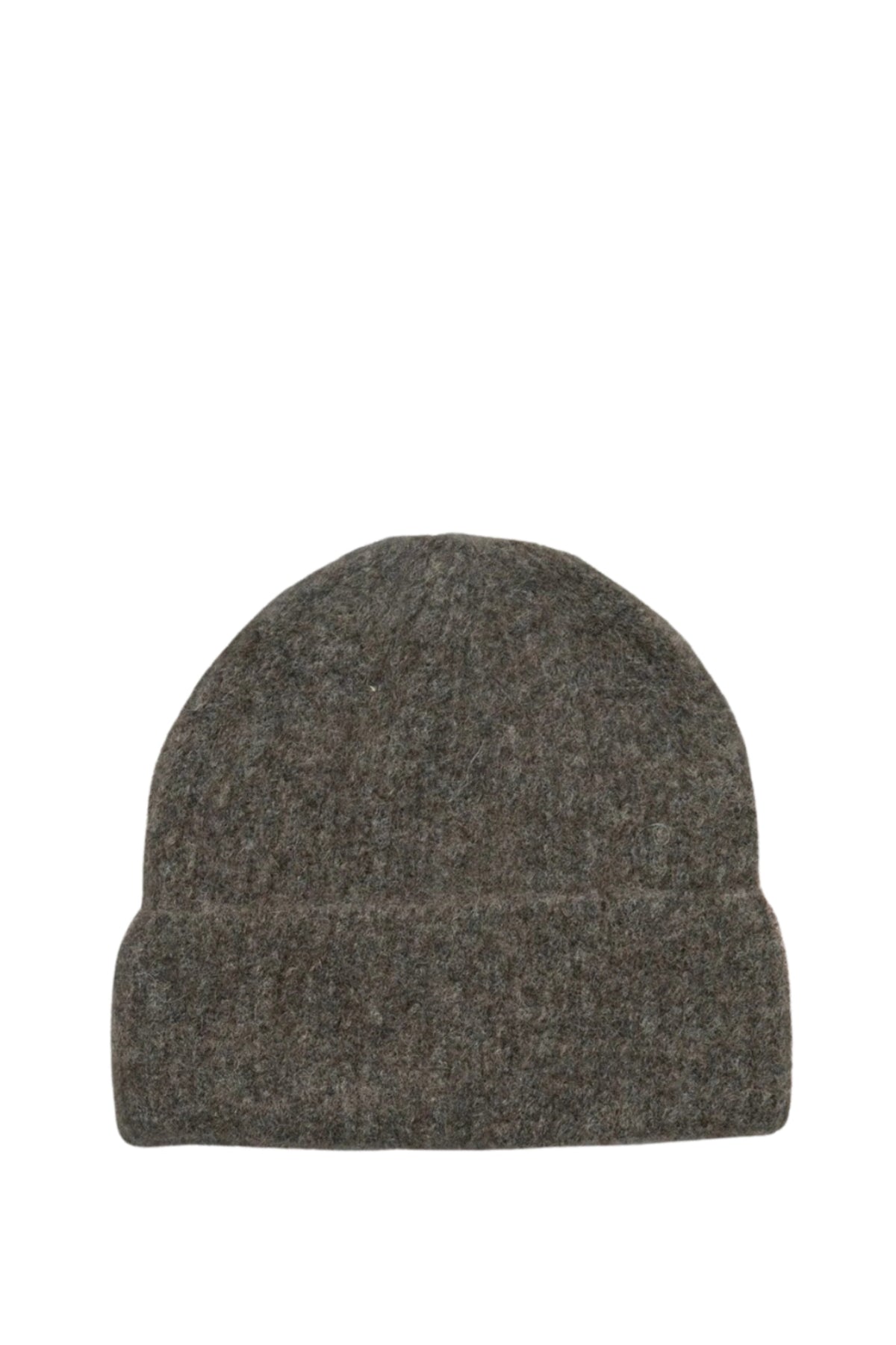 Alpaca-Wool Beanie - Hot Fudge Brown