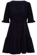 Rita Dress - Midnight Corduroy