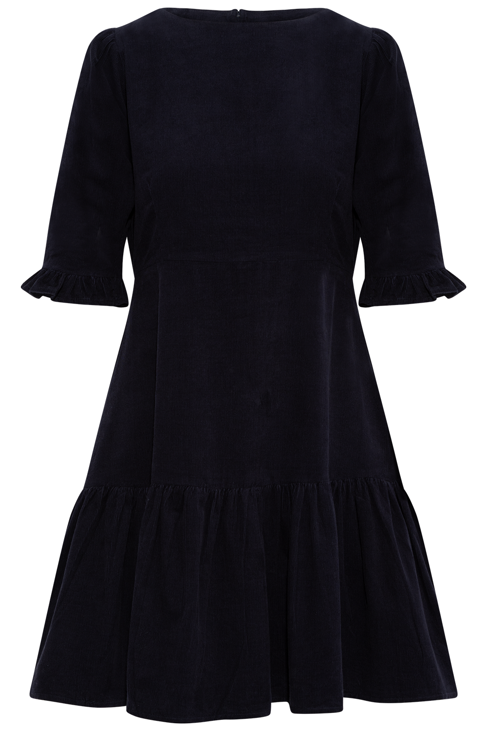 Rita Dress - Midnight Corduroy