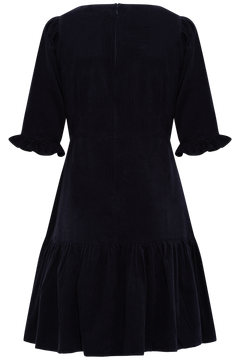 Rita Dress - Midnight Corduroy