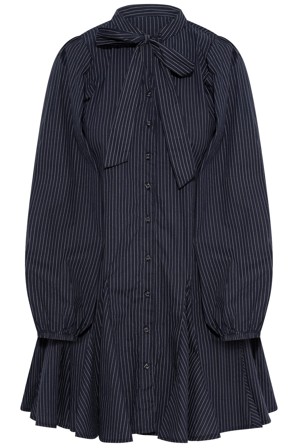 Vivienne Dress - Pinstripe
