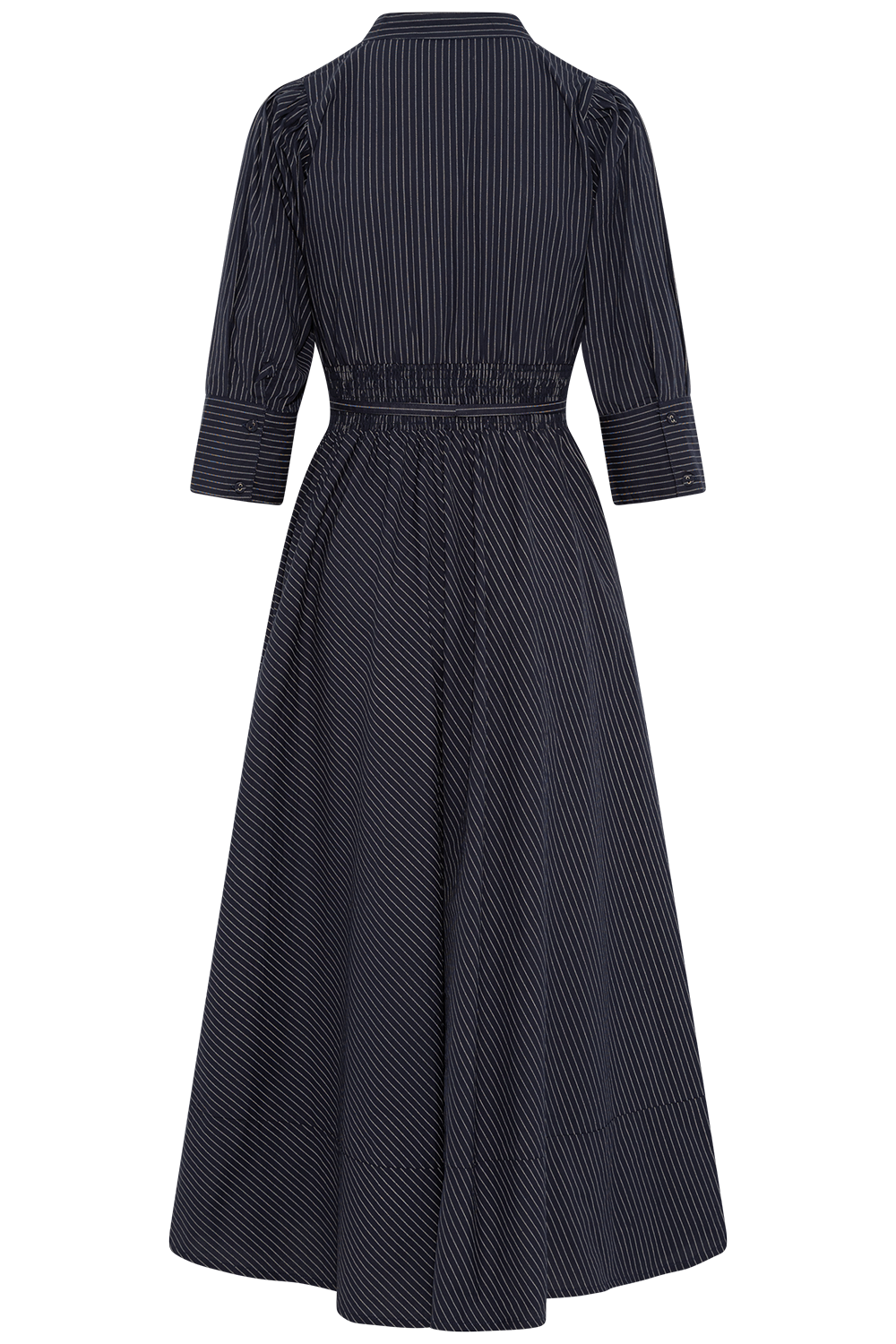 Maria Dress - Pinstripe