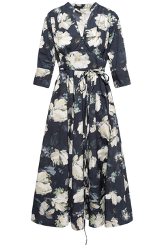 Maria Dress - Blue Garden