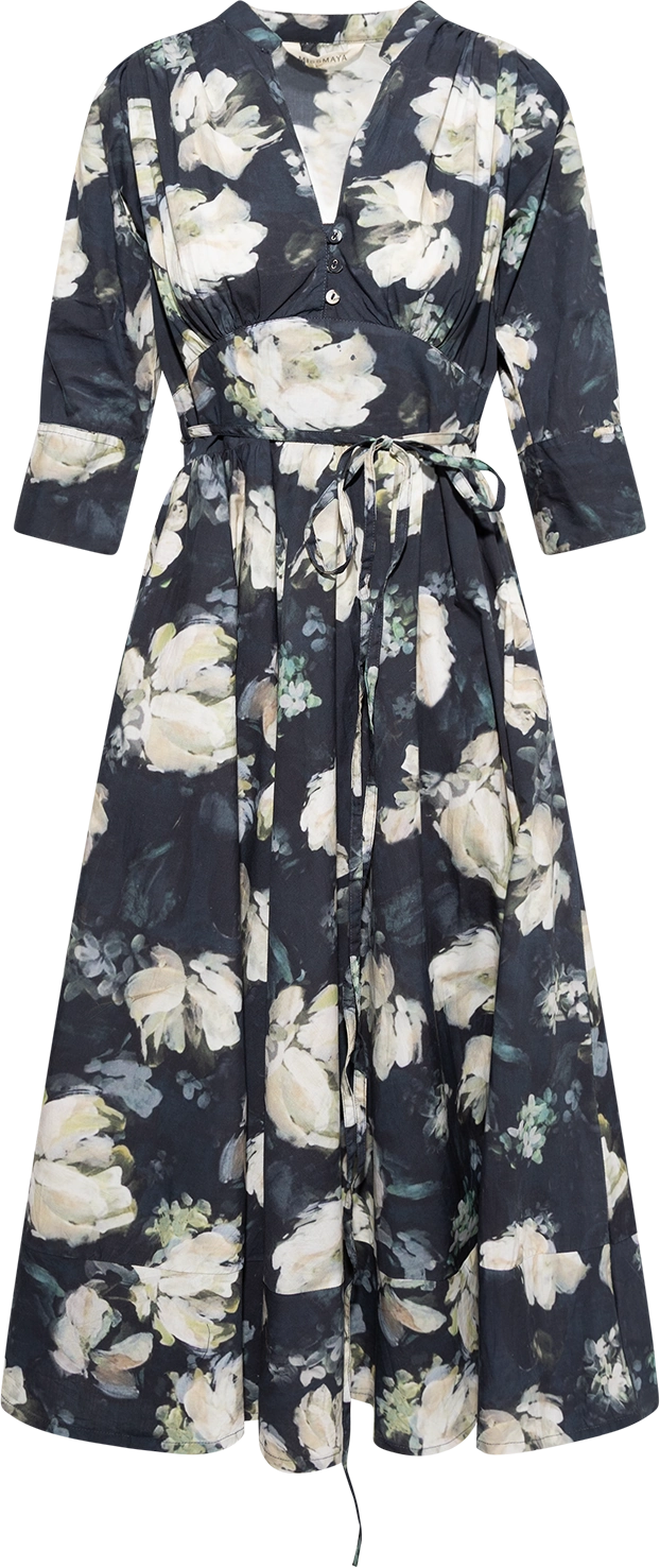 Maria Dress - Blue Garden