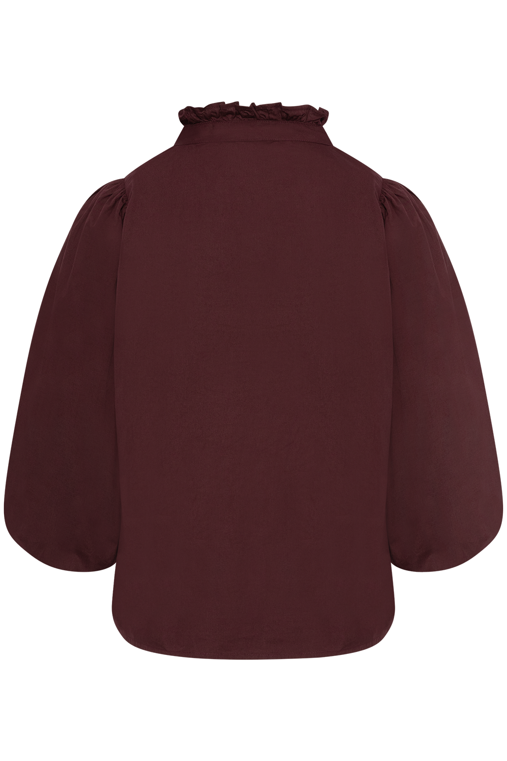 Ella Blouse - Rich Maroon