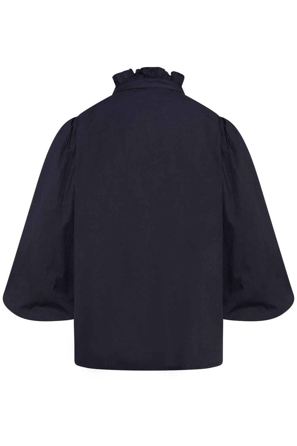 Ella Blouse - Marine Poplin