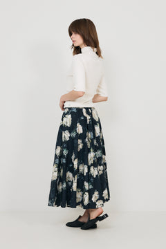 Astrid Skirt - Blue Garden