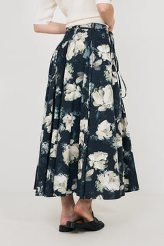 Astrid Skirt - Blue Garden