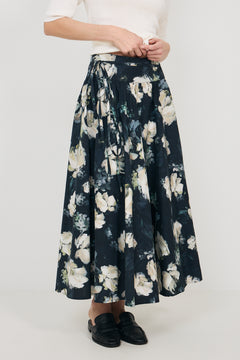 Astrid Skirt - Blue Garden