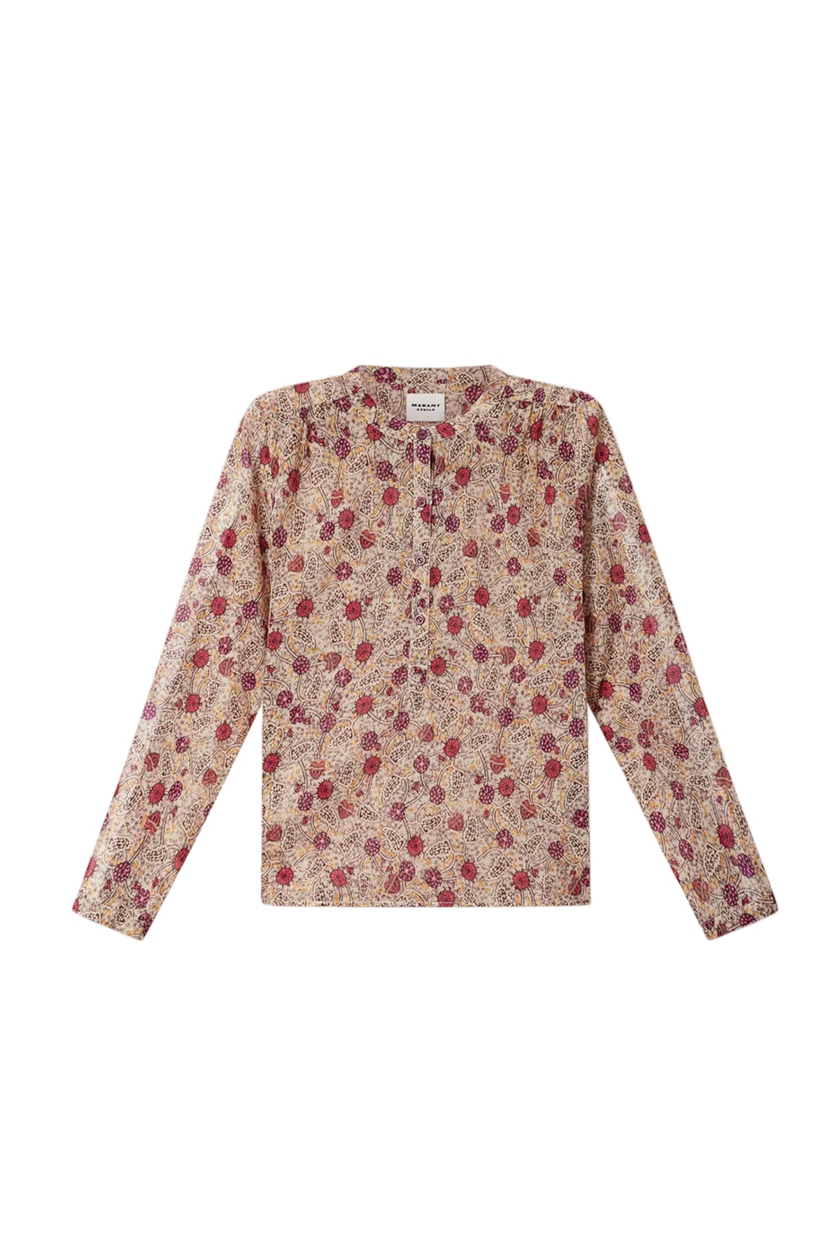Maria - Ecru/Raspberry