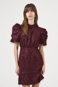 Yasilza 2/4 Sequin Dress Noos - Port Royale