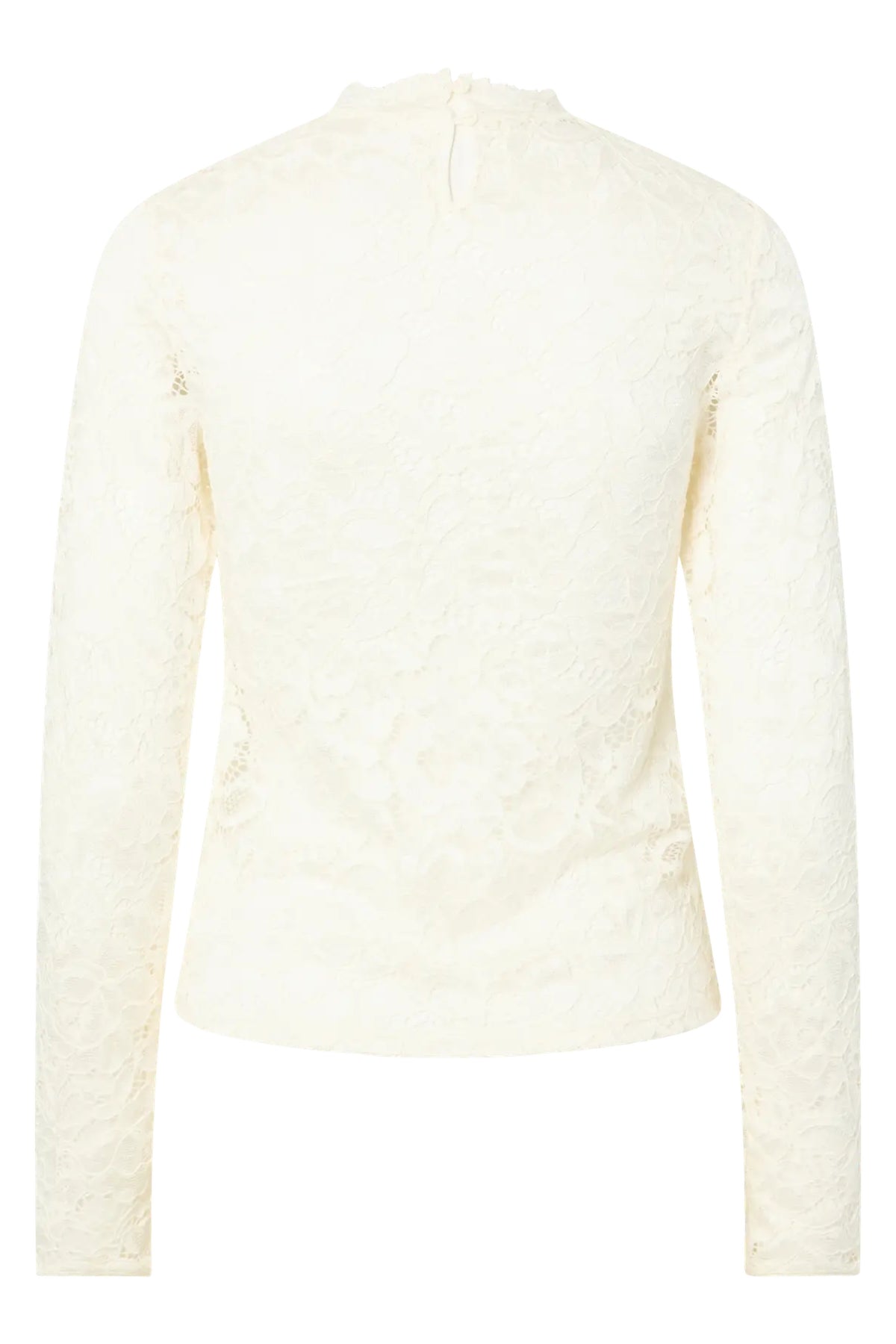 Yaslacey Ls Lace Top S - Pristine
