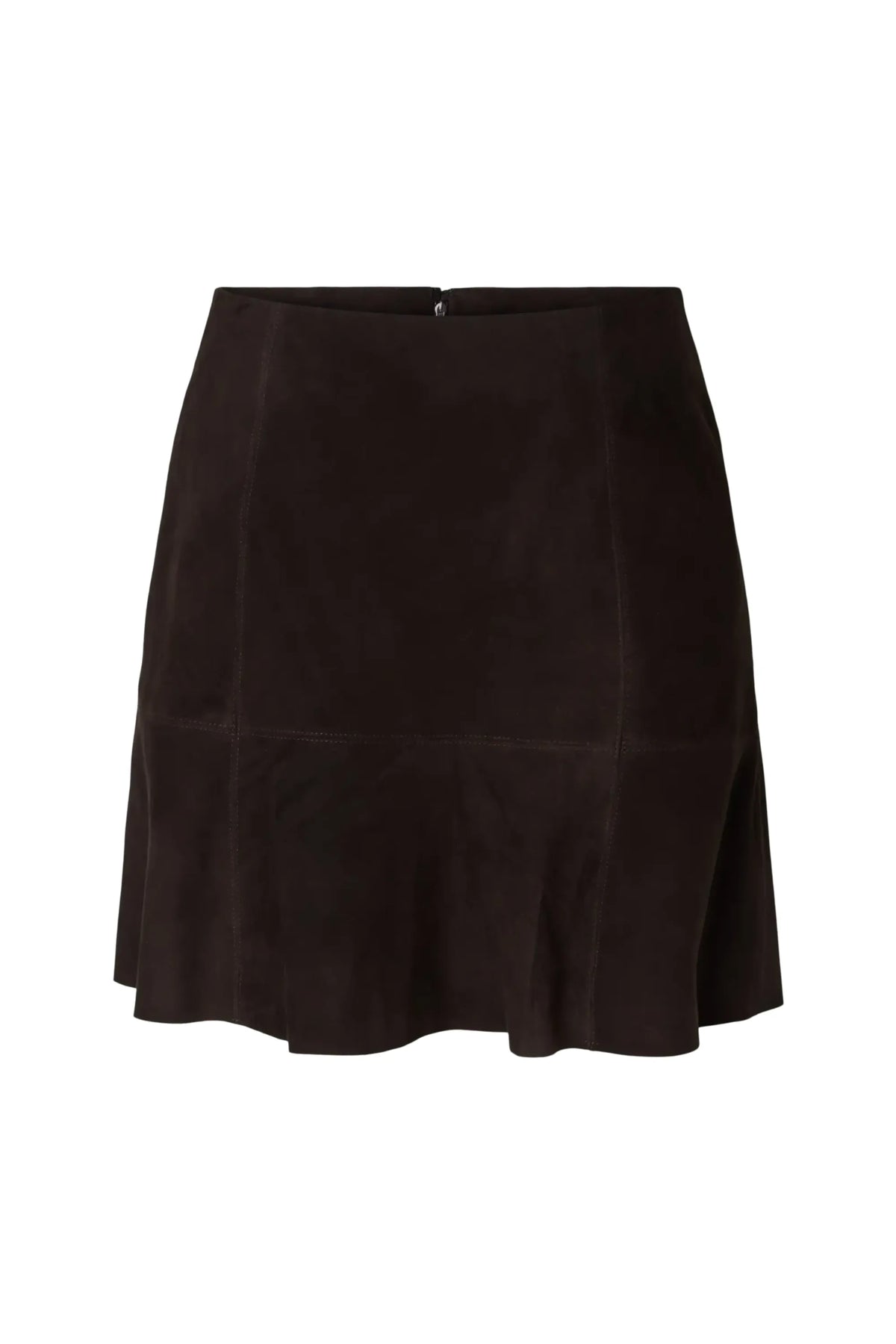 Yascolly Hw Suede Skirt - Coffee Bean