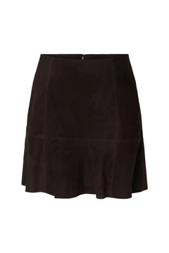 Yascolly Hw Suede Skirt - Coffee Bean