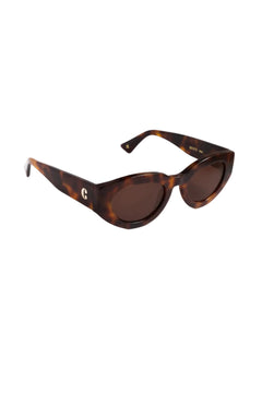 Ines - Tortoise Brown