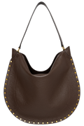 Oskan Hobo Soft Grainy Leather - Coffee