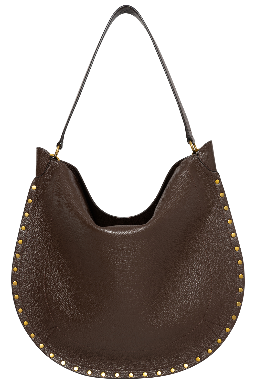 Oskan Hobo Soft Grainy Leather - Coffee