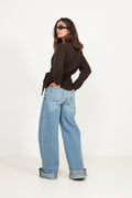 Gabriella Ls Knit Belt Cardigan - Delicioso