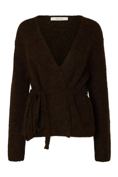 Gabriella Ls Knit Belt Cardigan - Delicioso