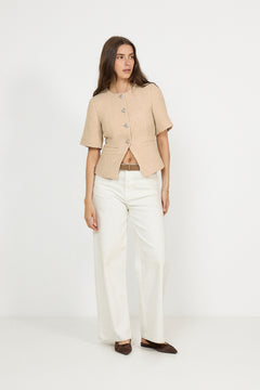N-Kasaundra Blazer - Light Sand
