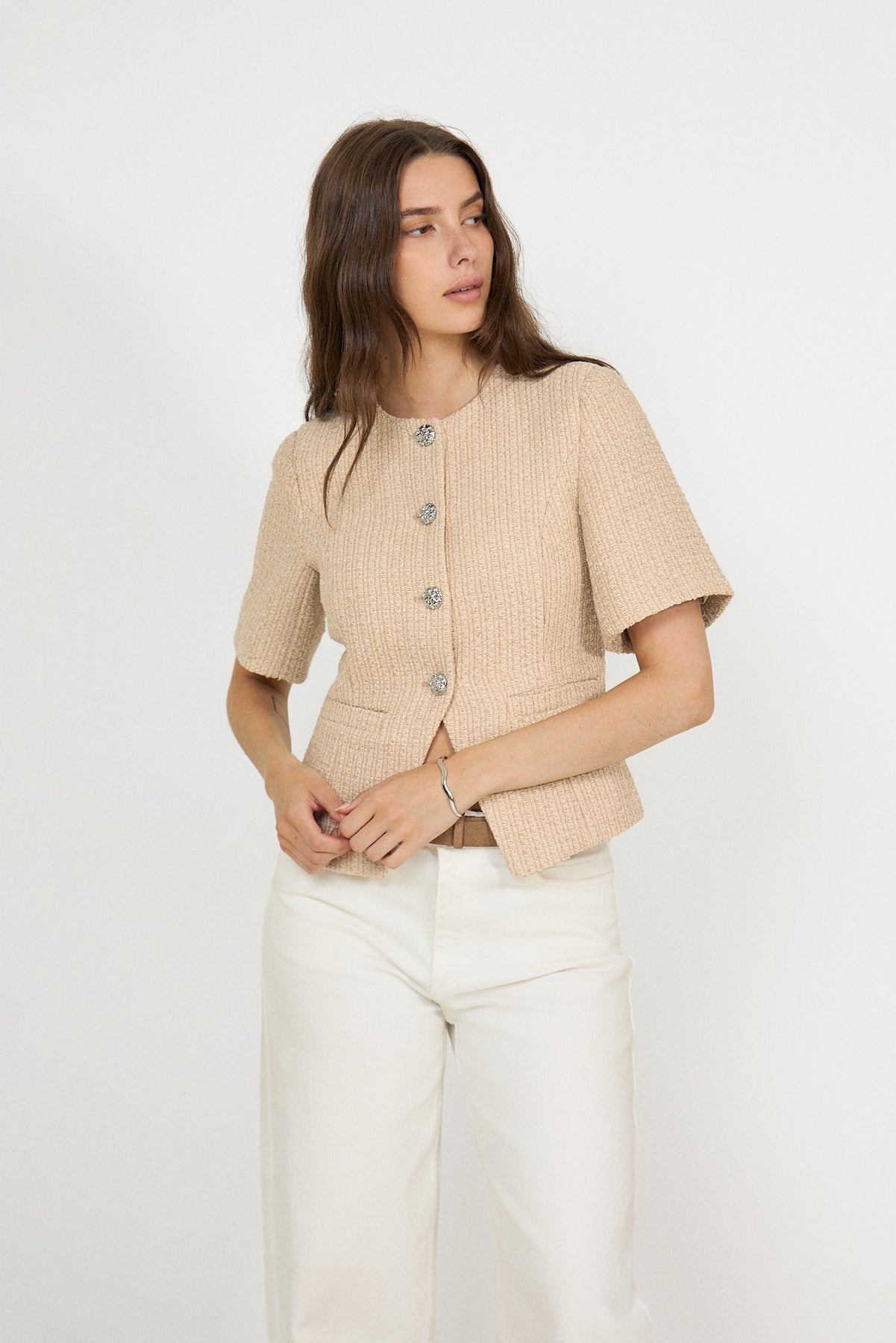 N-Kasaundra Blazer - Light Sand