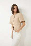 N-Kasaundra Blazer - Light Sand