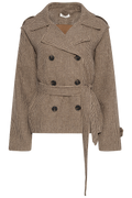 Veraic Trenchcoat - Brown Checks
