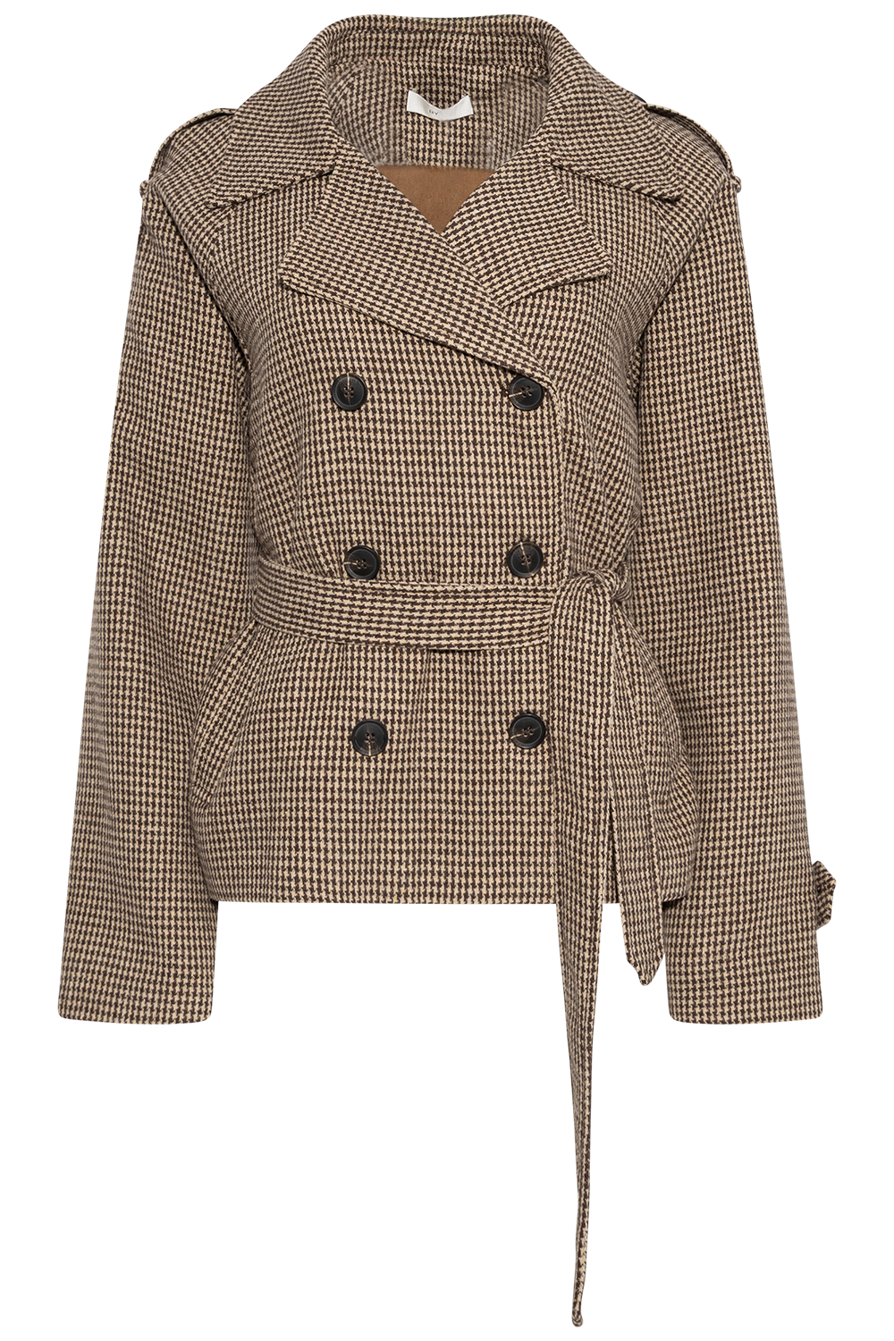 Veraic Trenchcoat - Brown Checks