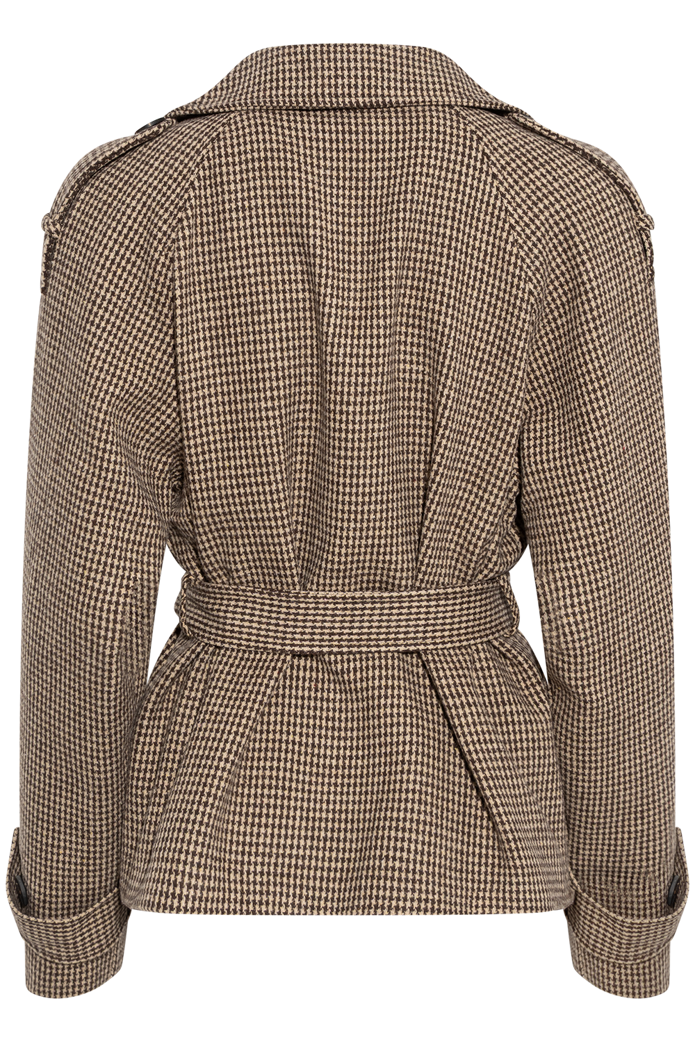 Veraic Trenchcoat - Brown Checks