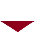 Victoria Cashmere Triangle Scarf - Red
