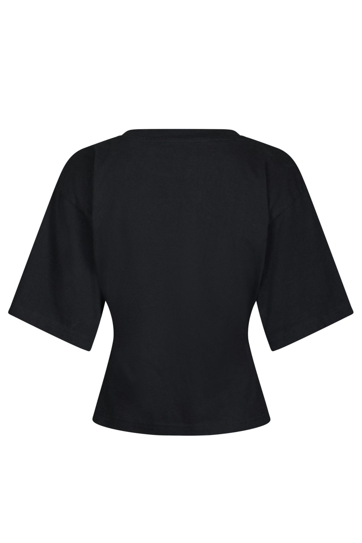 Asha Boxy Tee - Navy