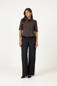 Nathalie Suit Pants - Black