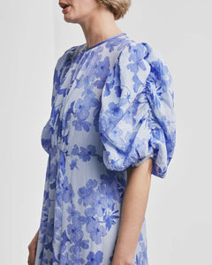 Chiffon Maxi Dress - Skye Blue