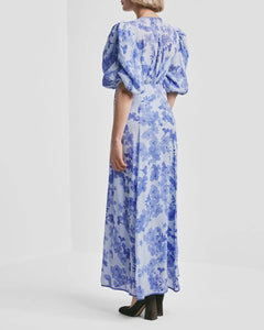 Chiffon Maxi Dress - Skye Blue