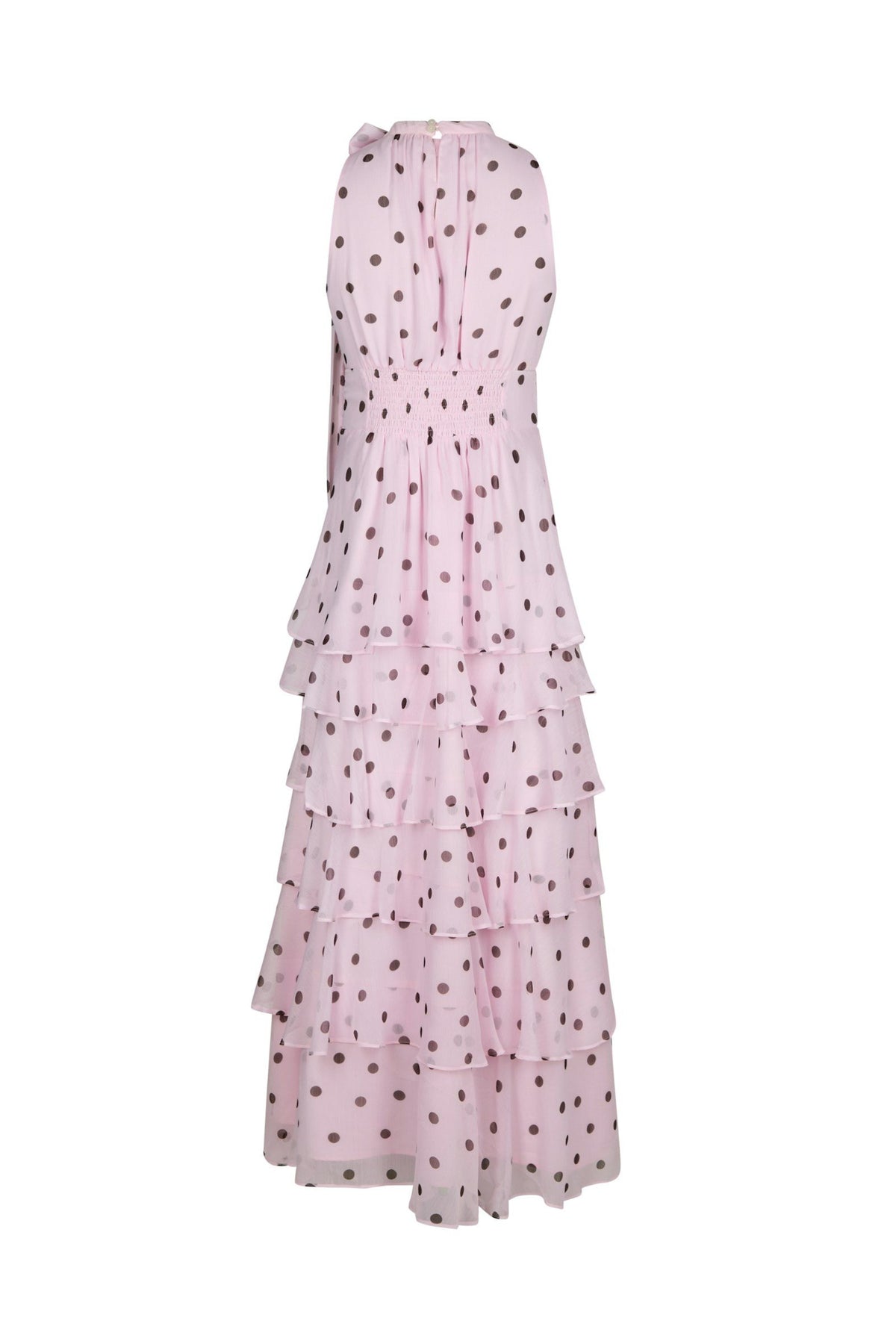 Marli Big Dot Dress - Light Pink