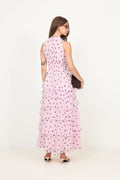Marli Big Dot Dress - Light Pink