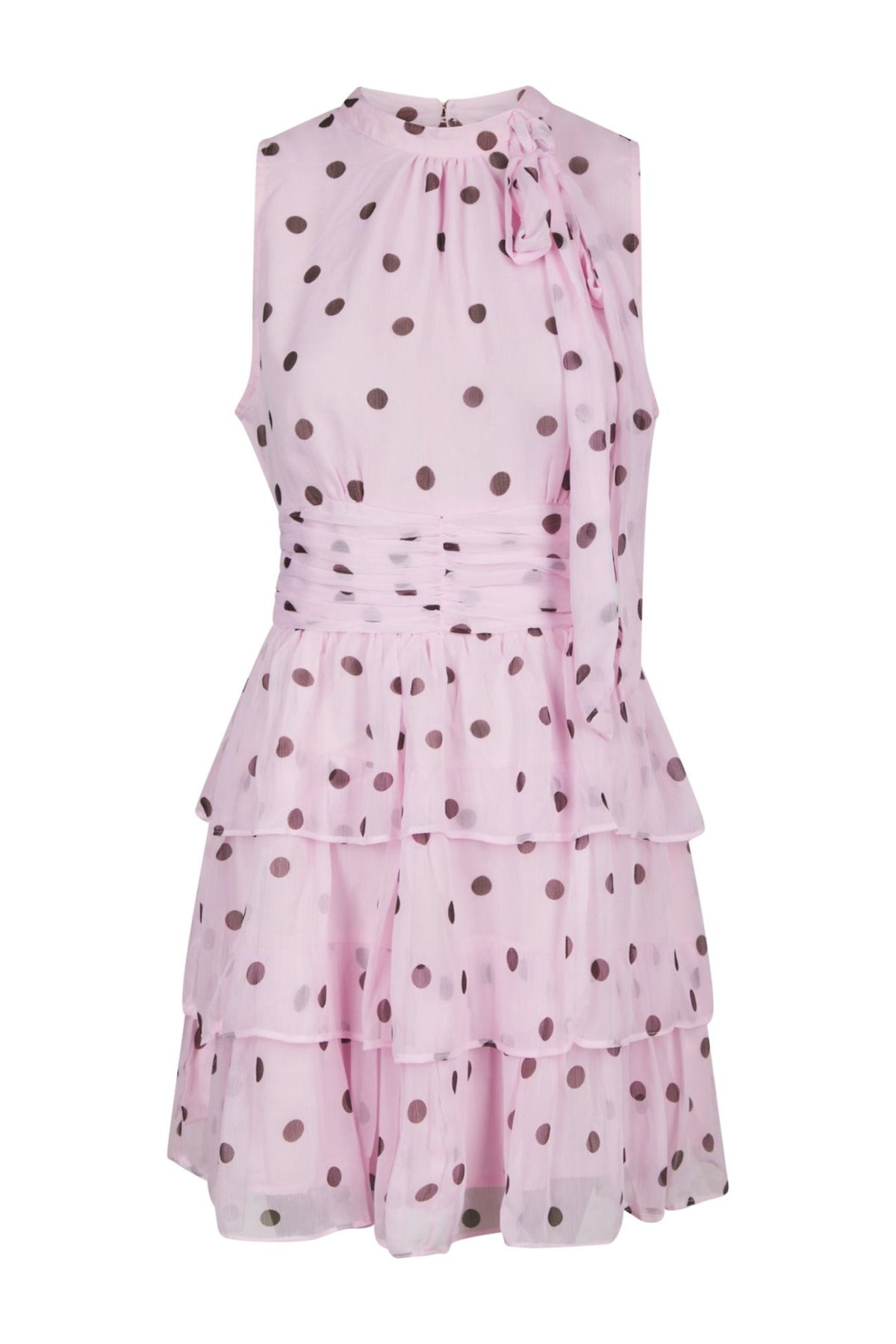 May Big Dot Dress - Light Pink