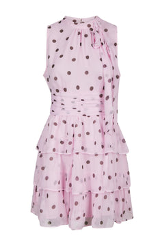 May Big Dot Dress - Light Pink