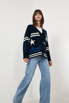Belgio - Ultramarine Writing Pattern