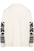 Pavidi - White Geometric Pattern